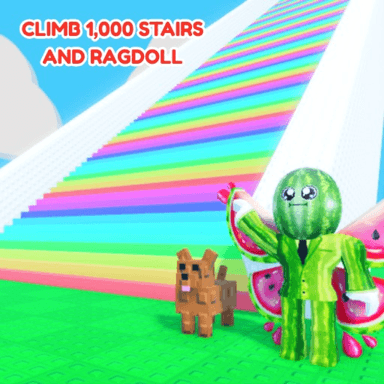 Climb 1,000 Stairs and Ragdoll icon