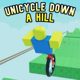 Unicycle Down a Hill icon