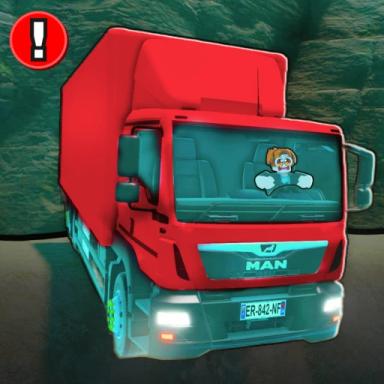 Thumbnail for Scary Truck Driving 🚚😱 Game