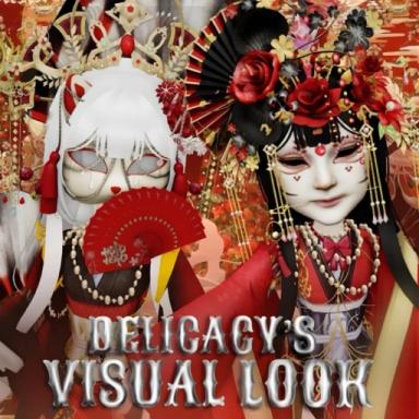 Thumbnail for [NEW🏝!!] Delicacy's Virtual Look AVATAR IDEAS ⚔️  Game