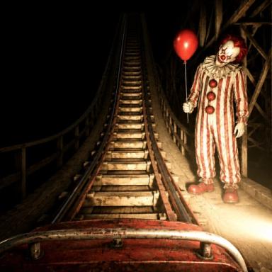 Thumbnail for [😱] CLOWN ROLLERCOASTER Game