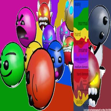 [v1.6.7] Geometry Dash 3D Difficulties RP icon