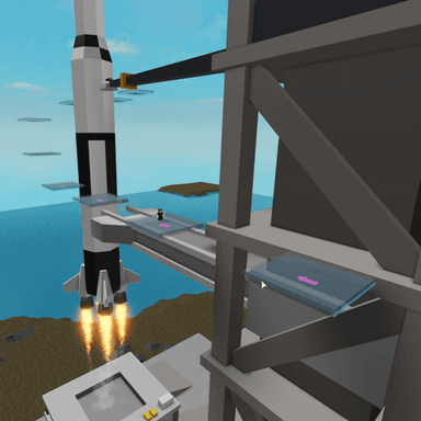 Thumbnail for Ride A Rocket 🚀🚀🚀 Game