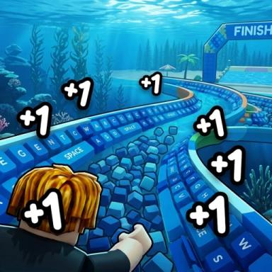 Thumbnail for [🌊] +1 Swim Keyboard Escape | Underwater Game
