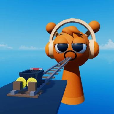 Thumbnail for Get Eaten by Sprunki Oren Obby Game