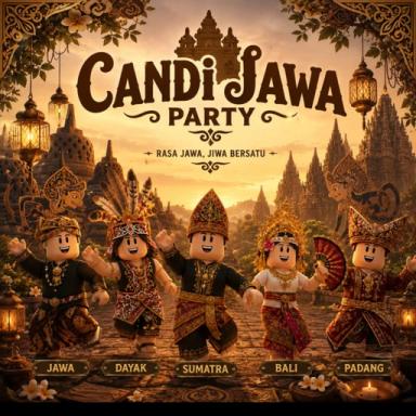 🎁 [ VIP 1 RBX + FREE TITLE ] CANDI JAWA PARTY icon