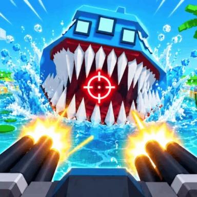 Thumbnail for Fishing With MEGA Turrets 🐟 Game
