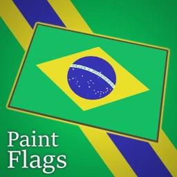 Thumbnail for Paint Flags Game