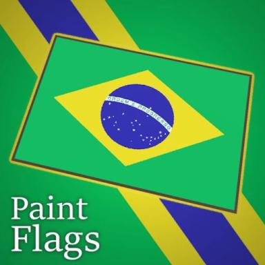 Thumbnail for Paint Flags Game