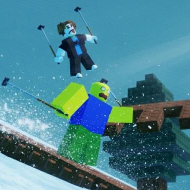 Thumbnail for Draw A Sleigh & Slide Downhill Game