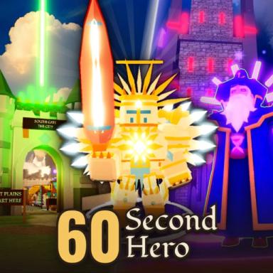 Thumbnail for 60 Second Hero [⚔️ Endgame Update] Game