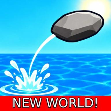 Thumbnail for [NEW!] Skip For Fish! 🪨 Game