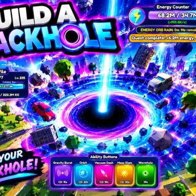 Thumbnail for [ADMIN ABUSE]Build A Blackhole 2.0[MOON EGGS][NEW] Game