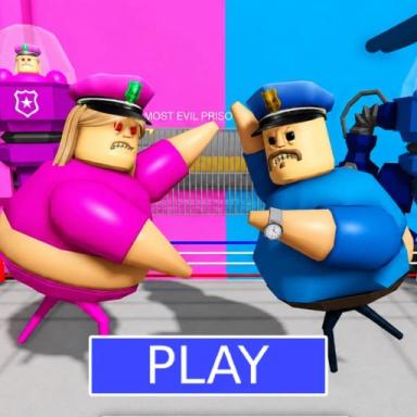 Thumbnail for BOYS VS GIRLS PRISON RUN! (Obby) Game