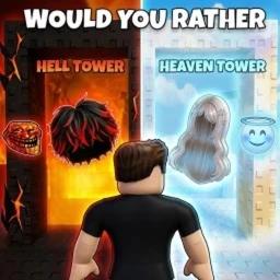 Would You Rather: Hell or Heaven Outfit Tower! icon