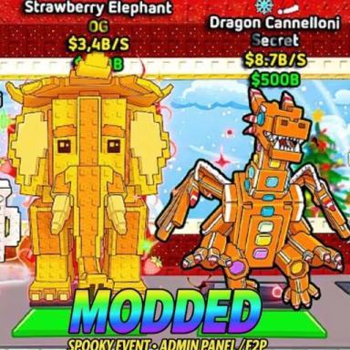 Thumbnail for 🎄FREE Dragon Gingerini🎄LUCKY BLOCKS ADMIN (SAB)  Game