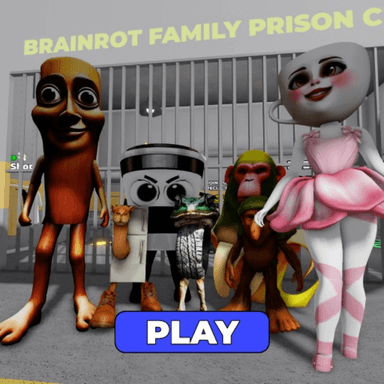 Thumbnail for BRAINROT FAMILY PRISON RUN! (Obby) Game
