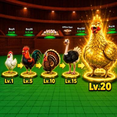 Thumbnail for Chicken Tycoon Game