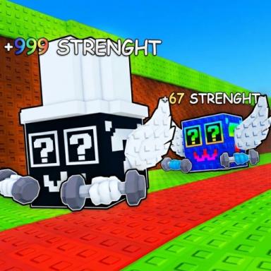Thumbnail for +1 Strength Lucky Block Game