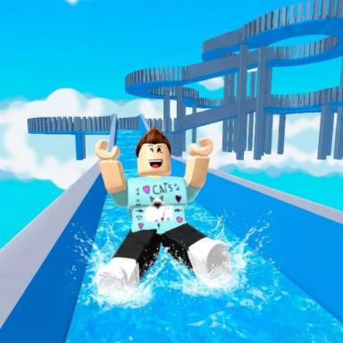 Thumbnail for Easy WaterOut Obby Game