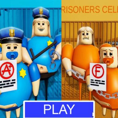 POLICE VS CRIMINAL BARRY'S PRISON RUN! (OBBY) icon
