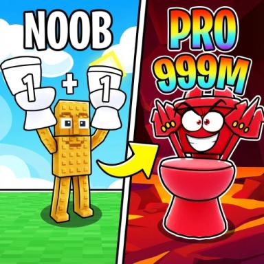 Thumbnail for Toilet Merge Simulator Game