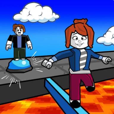 Thumbnail for Teamwork Puzzles Obby [2-3-4-5 player] Game