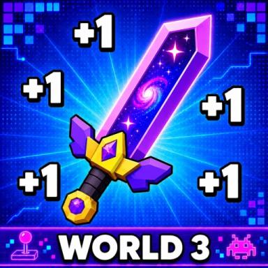 Thumbnail for [W3]+[2X] +1 Power Per Click ⚔️ Game