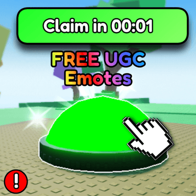 [FREE EMOTE] Don't Press Button For UGC Emote! ✨ icon
