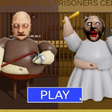 Thumbnail for GRANNY VS GRANDPA PRISON RUN! (Obby) Game