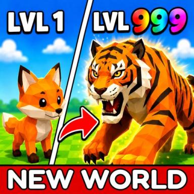 Thumbnail for +1 Animal Evolve Per Click Game