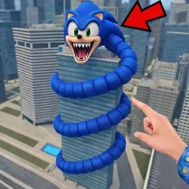 Thumbnail for 🦔 Scary Sonic Tower Go Up 🔵 Game