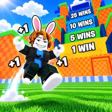 Thumbnail for [World 2] 🐇 +1 Jump Bunny Escape Game