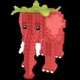 Thumbnail for omg a strawberry elephant spawned when i joined!!1 Game