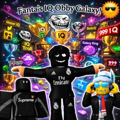 [UPDATE!!!!🔥] Fanta IQ Obby Galaxy icon