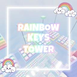 Pastel Rainbow Keys Tower! 🌈 icon