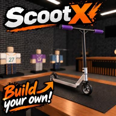 Thumbnail for [🛴] ScootX ● Build ● Ride ● Collect Game
