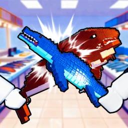 [🦖Godzilla]🦈 Fight in the fish market icon