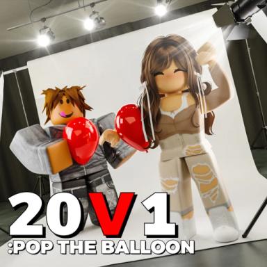 Thumbnail for 20 vs 1: Pop the Balloon 🎈 Game