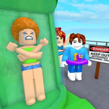 Thumbnail for 🌊Tallest Waterslide Line Simulator Game