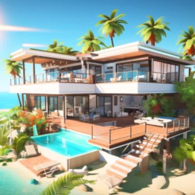 Thumbnail for ☀️Tropical House Tycoon🏖️ Game