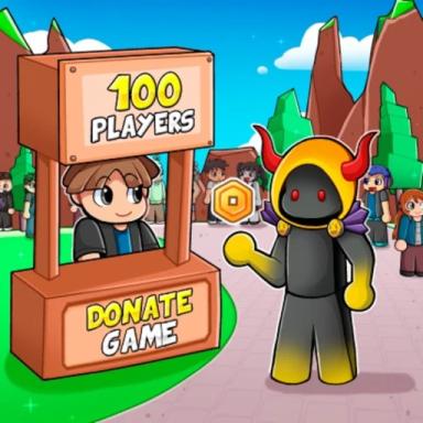 100 players donate game icon