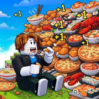 Thumbnail for [W4!] +1 Mukbang per Bite Game
