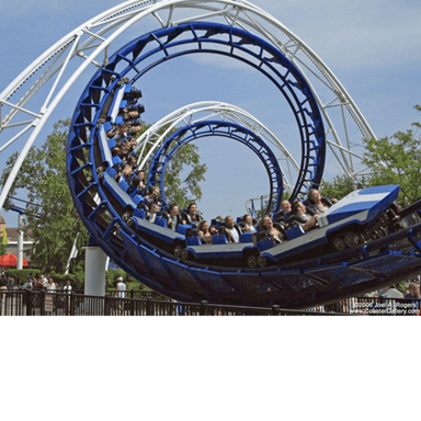 roller coaster world icon