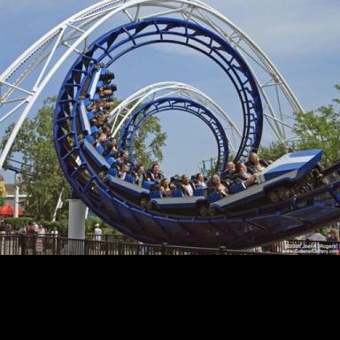 roller coaster world icon