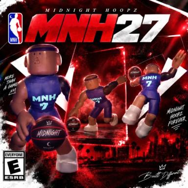 Thumbnail for MIDNIGHT HOOPZ 🎃 NEW UPDATE |STREAK REWARDS| Game