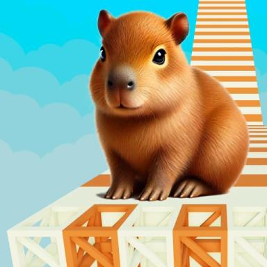 Thumbnail for Cute Capybara Obby Game