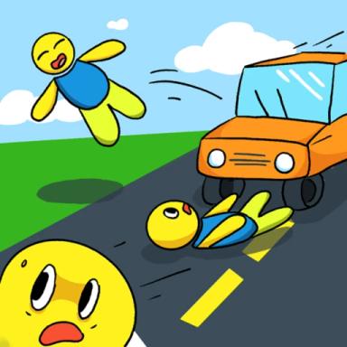 Thumbnail for 🚗Don't Run People Over Challenge Game
