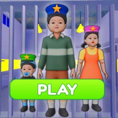 Thumbnail for 🧸 SQUID GAME DOLL FAMILY PRISON RUN! (Obby) Game