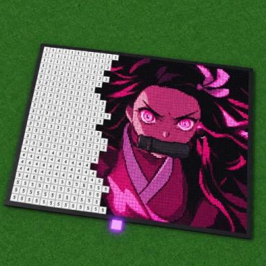 Thumbnail for 🎨 Anime Girl Paint by Numbers Game